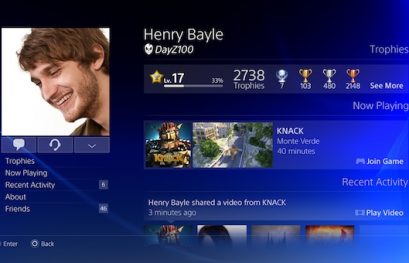 PS4 : l’interface utilisateur dévoilée