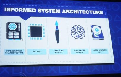 Les specs officielles de la PS4