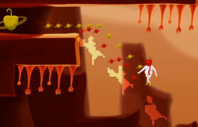 Commander Cherry's Puzzled Journey : un drôle de jeu d'action, plateforme... et Yoga !