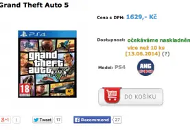 GTA V sur PS4 listé pour le 13 juin 2014 sur un site tchèque