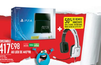 Des PS4 en vente demain chez Géant Casino ?