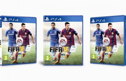 Eden Hazard sur la jaquette de FIFA 15