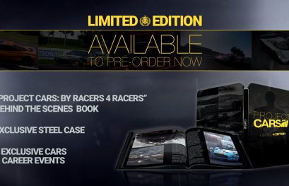 Project Cars : une édition limitée incluant 5 supercars