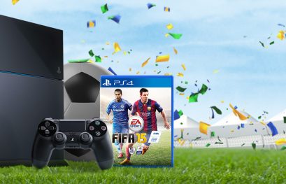 FIFA 15 offert pour tout achat d'une PS4 pendant une durée limitée