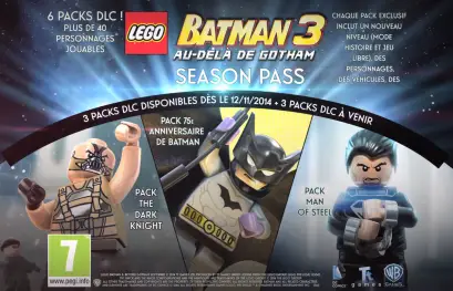 La bande annonce du Season Pass de LEGO Batman 3 : Au-delà de Gotham