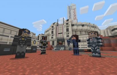 Minecraft : Un Pack de textures Mass Effect disponible sur PS4