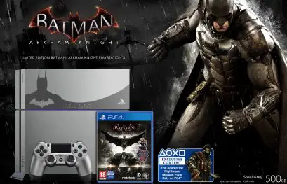 Le pack PS4 Steel Grey édition limitée Batman dispo à l'achat