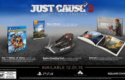 Just Cause 3 : l'édition collector PS4 se montre