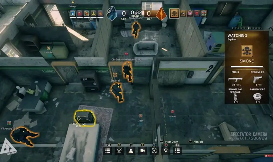 Rainbow Six Siege : le mode spectateur en démonstration