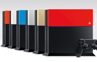 Les faceplates PS4 de couleur sont disponibles