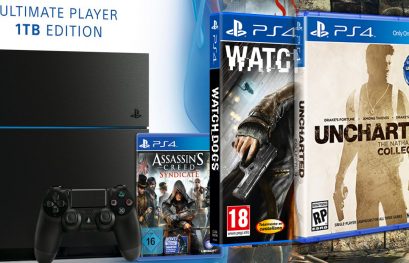 Bon Plan | Pack PS4 1To + 3 jeux à 399€