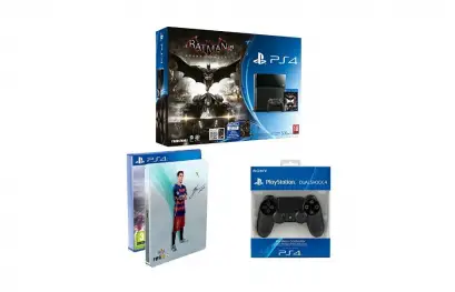 [Bon Plan] PS4 500 Go + Batman Arkham Knight + FIFA 16 + 2ème DualShock 4 à 399€