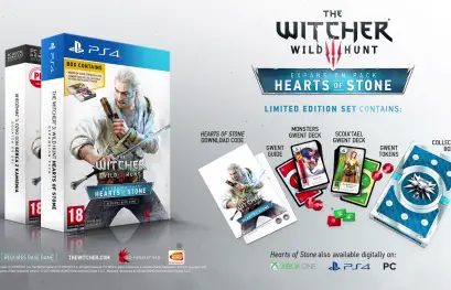 The Witcher 3 : Hearts of Stone et le jeu de gwynt sont disponibles