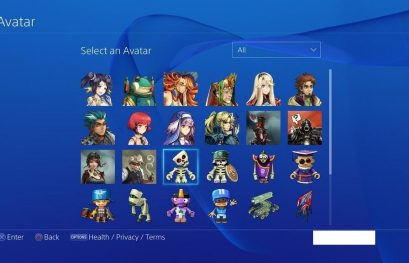 L'achat des avatars PSN disponible depuis la PS4