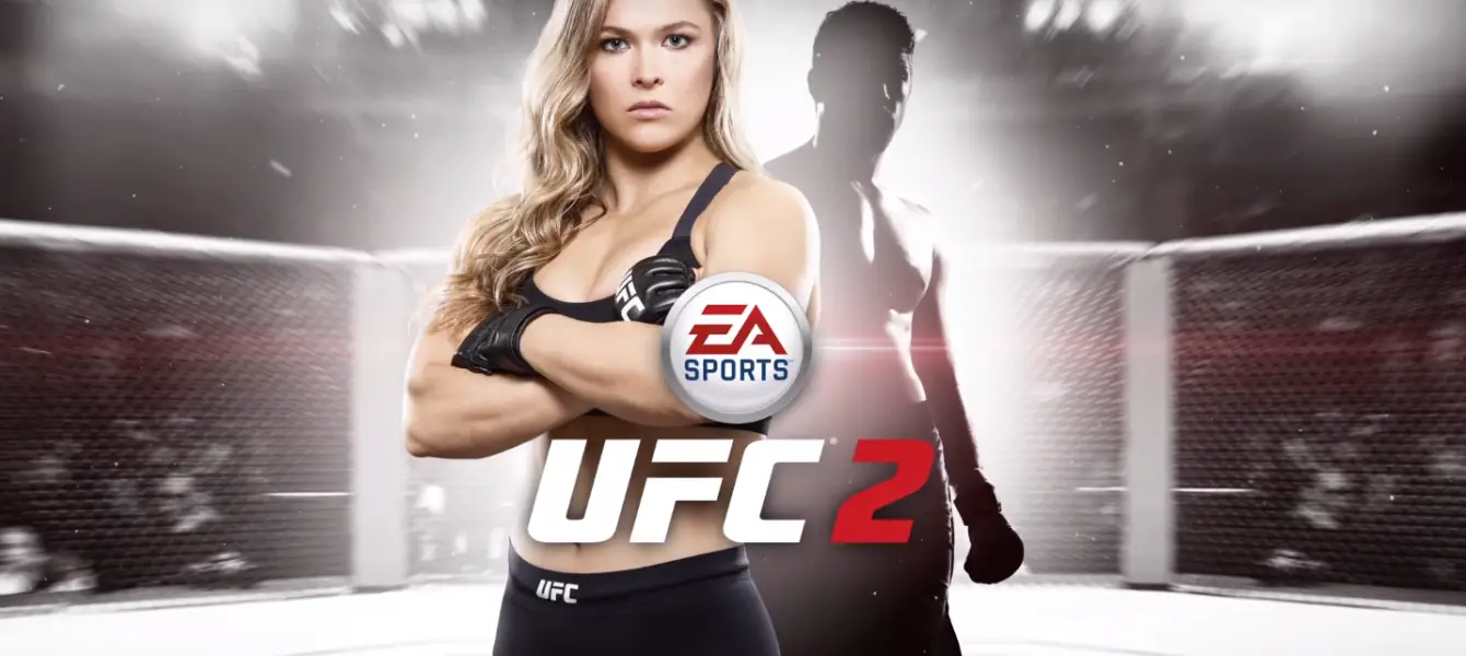 Ronda Rousey sur la jaquette d'EA SPORTS UFC 2