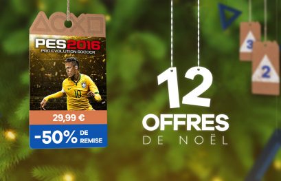 12 offres de Noël : PES 2016 à 29,99€ sur le PlayStation Store