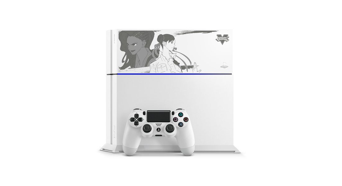 Des PS4 aux couleurs de Street Fighter V au Japon