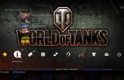 PS4 : Les thèmes World of Tanks et Farming Simulator 15 gratuits