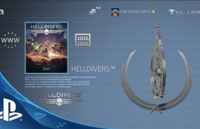 Helldivers : Le thème dynamique PS4 proposé gratuitement