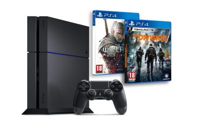 Bon Plan | La PS4 1To + The Division + The Witcher 3 à 399€