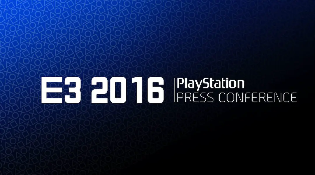 [E3 2016] Suivez la conférence Sony en direct