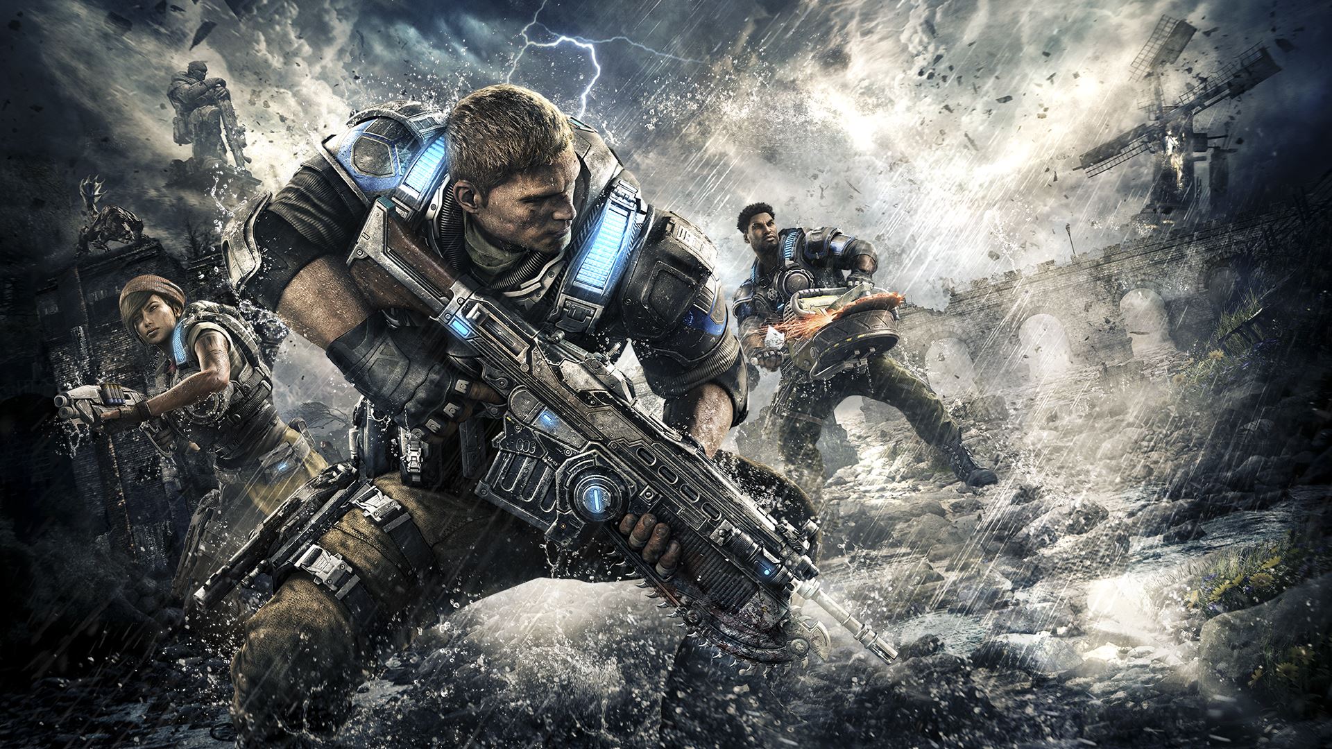 Gears of War 4 : Trailer de lancement (Xbox One, PC ... - 1920 x 1080 jpeg 536kB