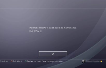 Une maintenance et des problèmes de connexion au PSN