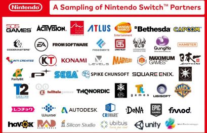 Nintendo Switch : Près de 50 partenaires déjà impliqués