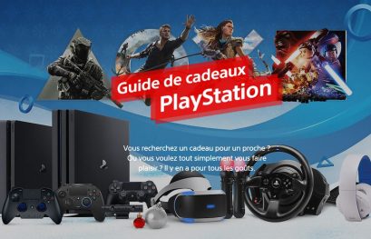 PlayStation lance un guide d'achat de cadeaux de Noël PS4