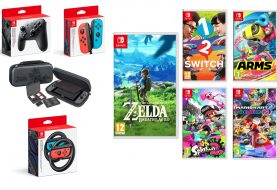 Les premiers jeux et accessoires de la Switch en précommande