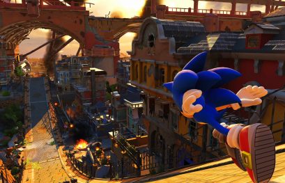 Sonic Forces illustre son niveau Casino Forest