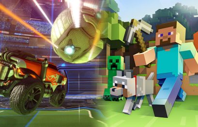 Minecraft et Rocket League : Du cross-play mais sans la PS4