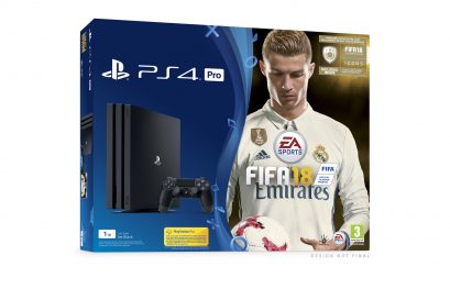 Plusieurs packs PS4 et PS4 Pro avec FIFA 18 annoncés