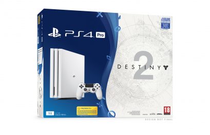 Une PS4 Pro Blanc Glacier édition limitée en bundle avec Destiny 2