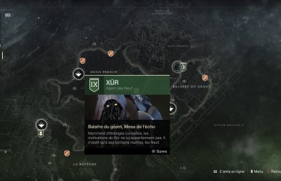 Destiny 2 - Xur : Emplacement et équipements du 29 septembre au 3 octobre