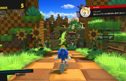 Sonic Forces : Une demo Nintendo Switch disponible sur l'eShop japonais