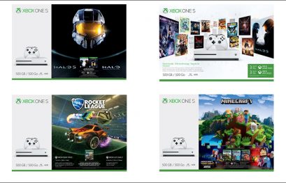 Quatre nouveaux bundles Xbox One S annoncés pour cette fin d'année