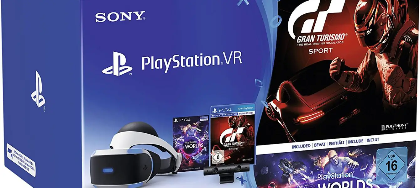 Un pack PlayStation VR avec caméra et le jeu Gran Turismo Sport à 400€