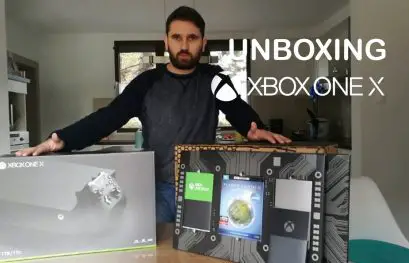 Notre unboxing photo et vidéo de la Xbox One X !