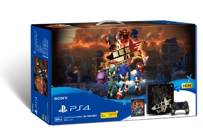 Deux bundles PS4 spéciaux pour Sonic Forces en Chine