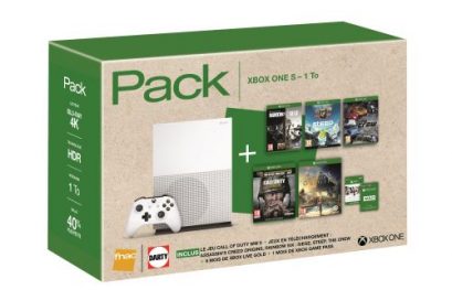 Bon Plan : Xbox One S 1To + 5 jeux dont Assassin's Creed et COD à 299€