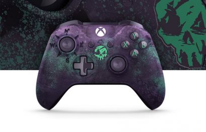 Une magnifique manette Xbox collector aux couleurs de Sea of Thieves