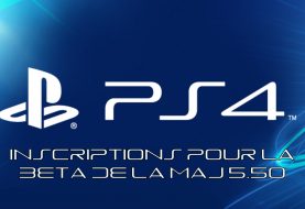 PS4 : Les inscriptions pour la beta de la MAJ 5.50 sont ouvertes