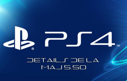 PS4 : Les nouveautés de la MAJ 5.50 se dévoilent