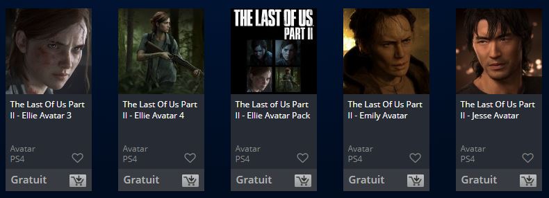 the last of us 2 avatar ps4