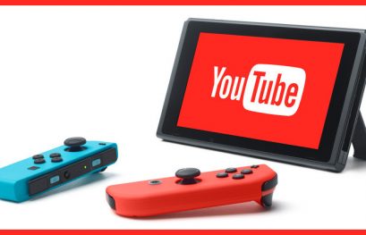 YouTube débarque sur Nintendo Switch