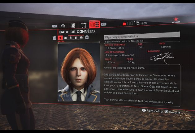 Un peu trop stérétypé, Olga est l’un des protagonistes les plus attachants. Avec des faux-airs de Regina. (Dino Crisis)