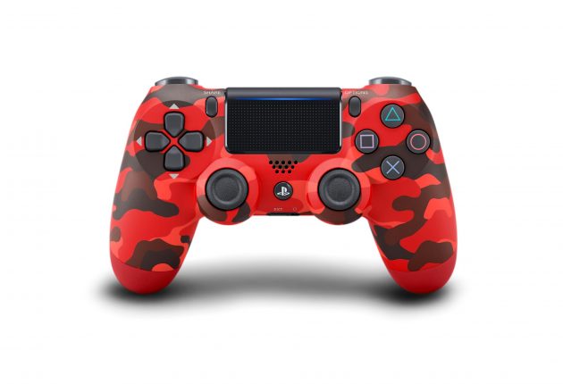 La manette DualShock 4 Red Camouflage