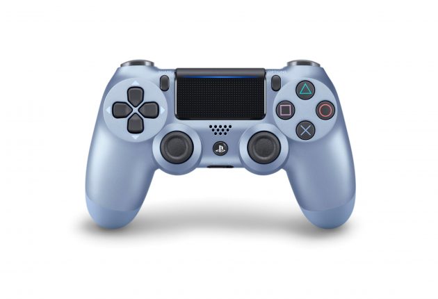 La manette DualShock 4 Titanium Blue