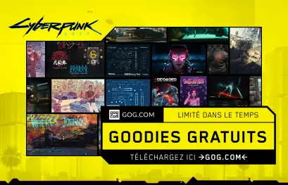 Un pack de 4GB de goodies gratuits Cyberpunk 2077 pour une durée limitée